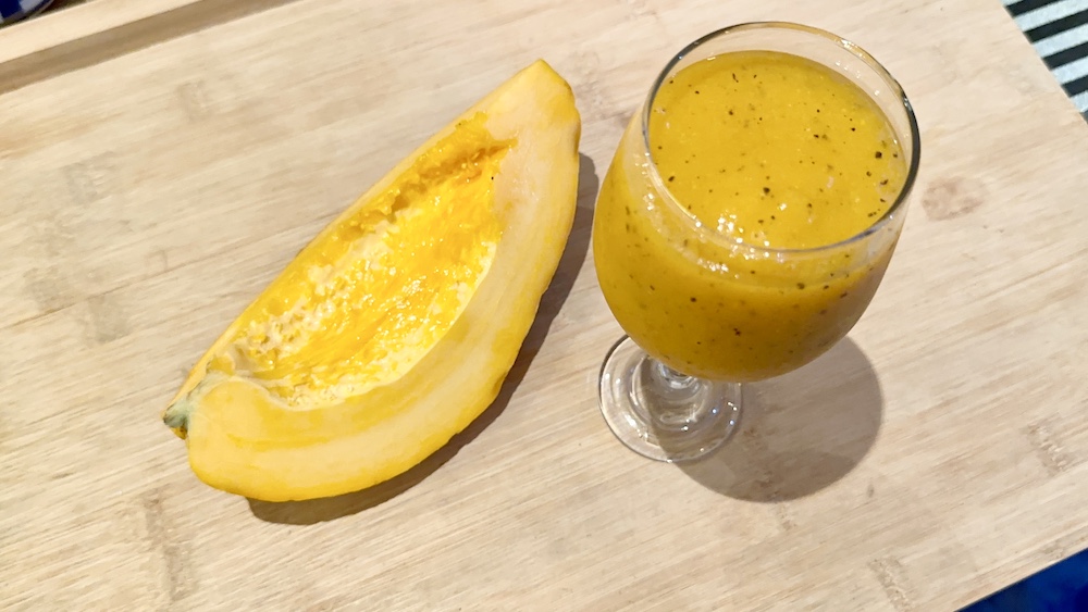 papaya and lemon spicy shake שייק פפאיה ולימון חרפרף