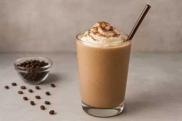 שייק חלבון בטעם קפה Coffee-Flavored Protein Smoothie